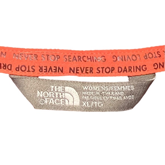 The North Face Women’s Hoodie Half Dome Full Zip XL Red Graphic Logo - Picture 11 of 11